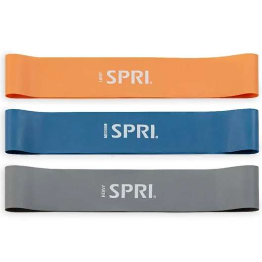 SPRI Mini Loop Bands 3-Pack, Powerband & Mini band