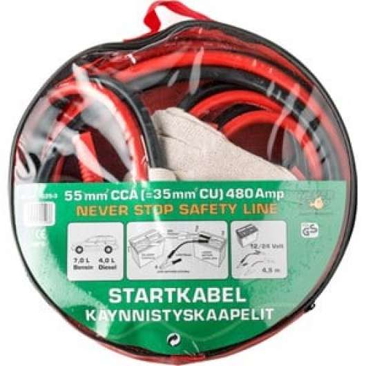 Startkablar, 35 mm² x 4,5 m