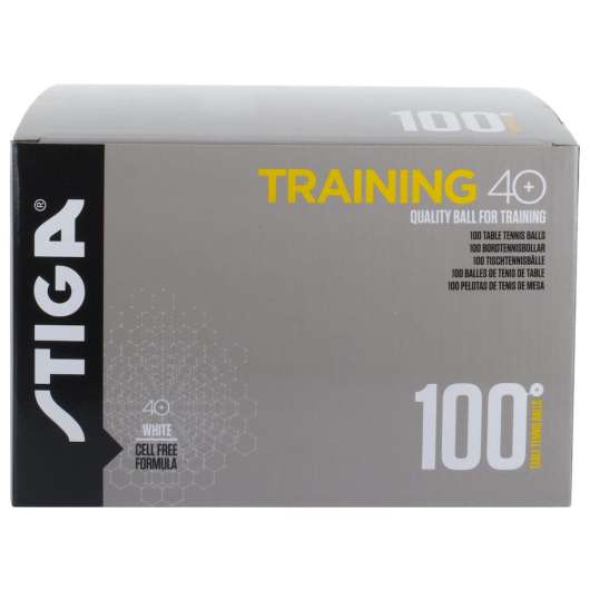 STIGA Training 100-pack ABS, Bordtennisbollar