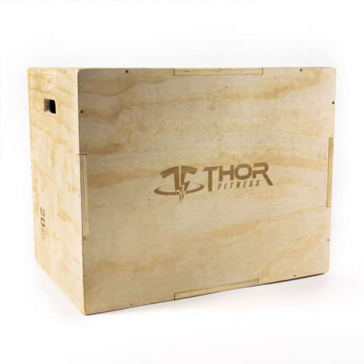Thor Fitness Plyometric Wooden Box Small, Plyo Box