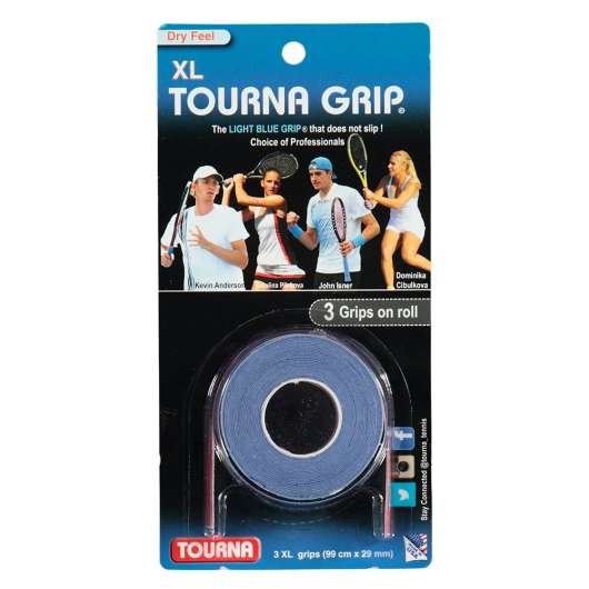 Tourna Grip XL 3-pack, Tennis grepplinda