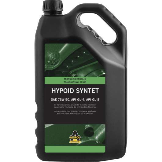 Transmissionsolja Agrol Hypoid Syntet 75W/90 5L