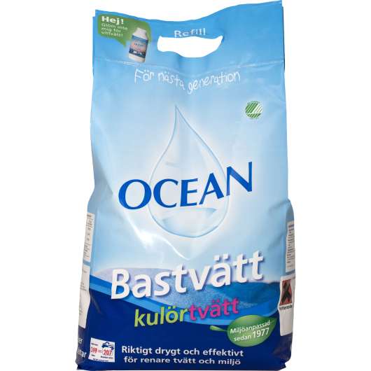 Tvättmedel Ocean Bastvätt Parfymerad Refill 6