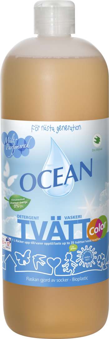 Tvättmedel Ocean Flytande Parfymerad 1L