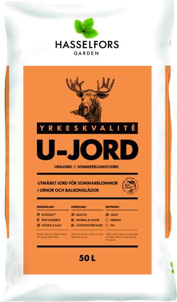 U-Jord Urnjord & Krukjord Hasselfors 50L