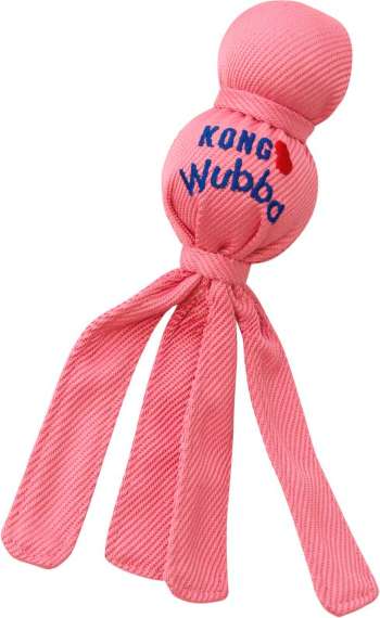 Valpleksak Kong Wubba Puppy Blandade färger S
