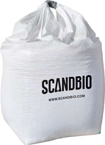 Värmepellets Scandbio 6mm storsäck 650kg (Hemleverans)