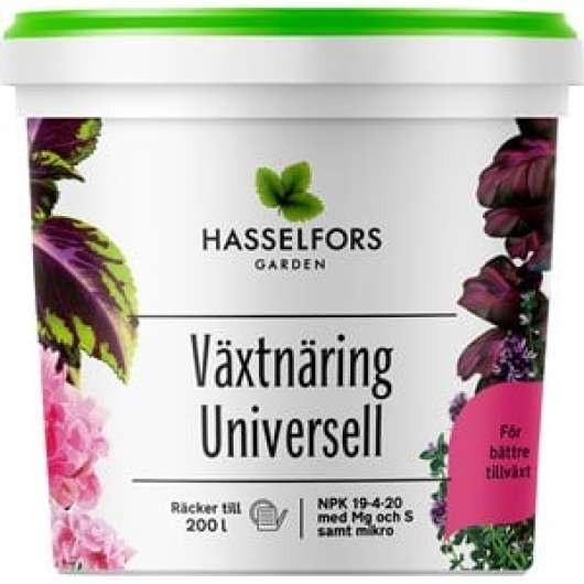 Växtnäring Hasselfors Universell, 200 g