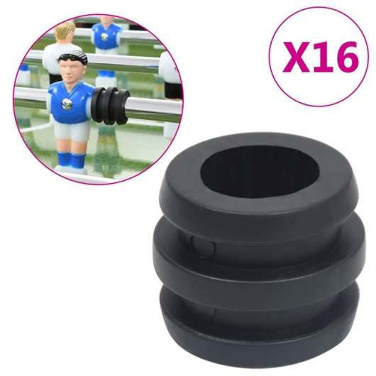 vidaXL Gummifjäder för fotbollsbord med 15