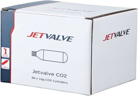 Weldtite Kolsyrepatron Jetvalve 1- pack 25 gram