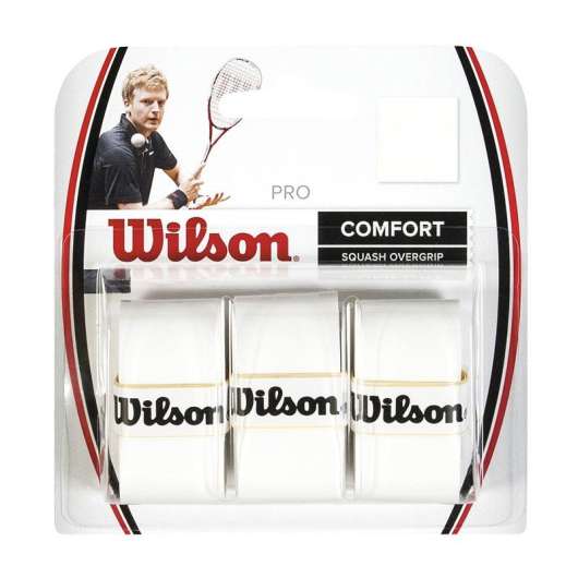 Wilson Pro Overgrip Squash WH