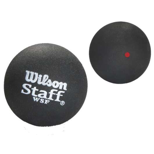Wilson Staff Squash 2 Ball Red Dot, Squashbollar