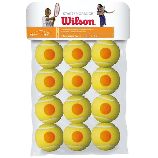 Wilson Starter Orange 12-Pack
