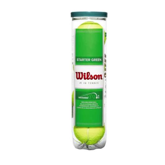 Wilson Starter Play Green (4-Pack), Tennisbollar